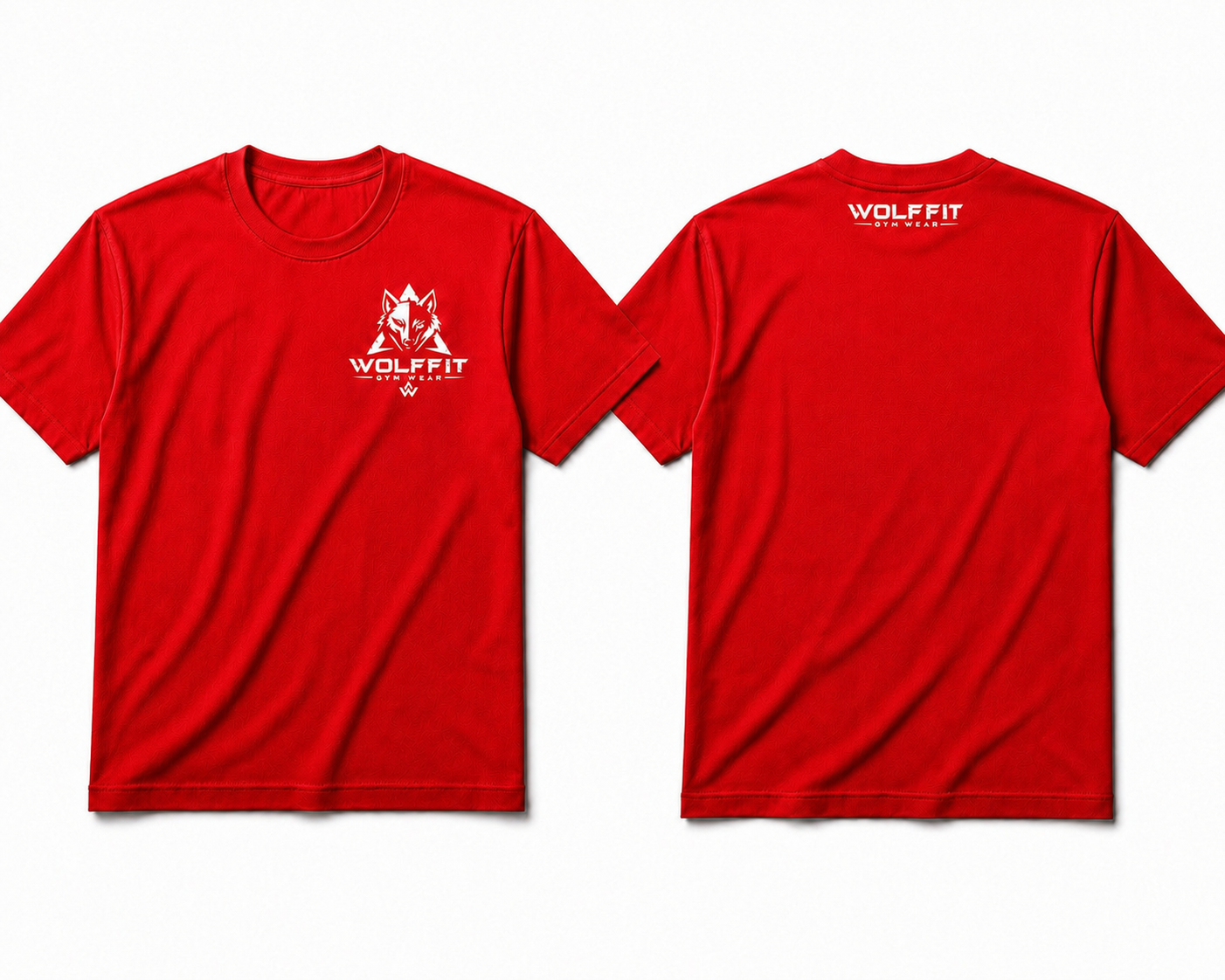 Unisex Red WolfFit Shirt